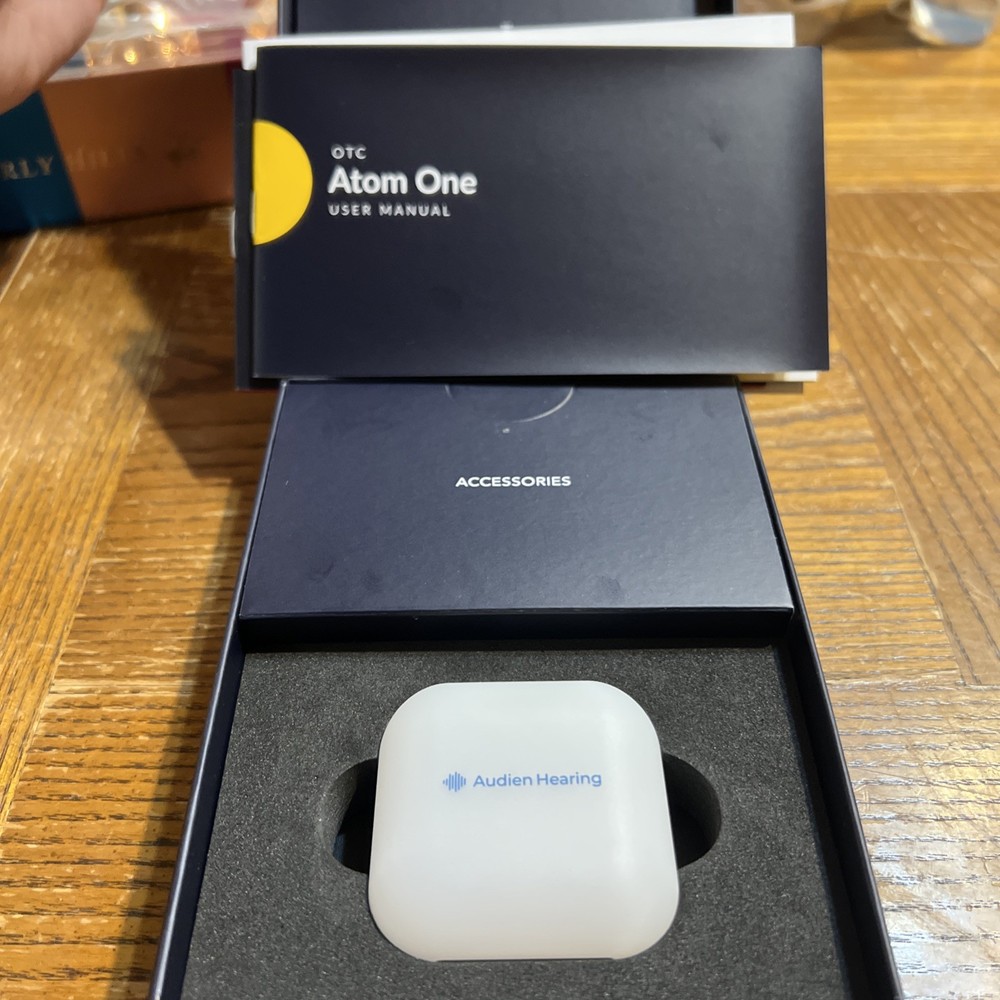 Audien Hearing Atom One Rechargeable OTC Hearing Aids