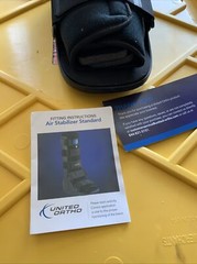United Ortho Short Air Cam Walker Fracture Boot Fits Left or Right – Medium
