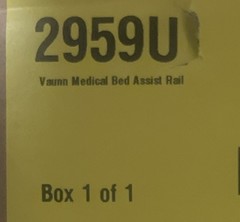 FSA/HSA Eligible, Vaunn Medical New Adjustable Bed Assist Rail Handle (Passed AS