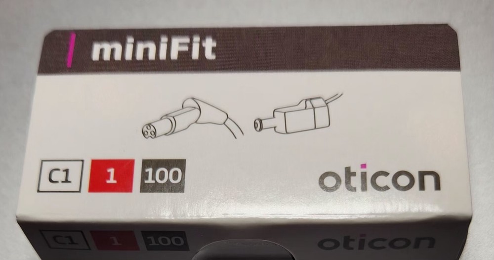 New Oticon miniFit Real, More, Speaker Unit ( Size 1-R-100db ) USA fast shipper