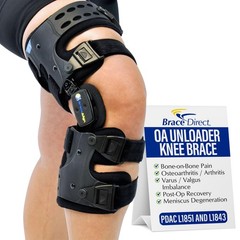 Brace Align OA ROM Unloader Knee Adjustable Offloading(Left – Thigh up to 30 in)