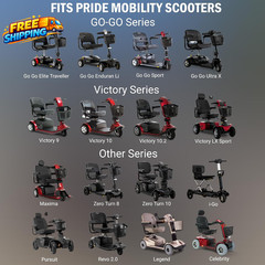 Pride Mobility Scooter Replacement Key Set Compatible with Go-Go Elite Traveller