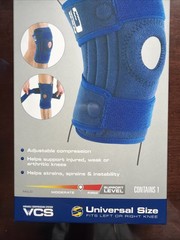 NEW Neo G Open Knee Support Brace Universal Size, Fits Either Knee, Moderate