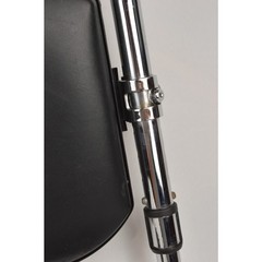 Invacare T94HC-3778 Adjustable Clip-On Footrests Pair Chrome For Wheelchair
