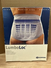 Bauerfeind LumboLoc Stabilizing Spine Back Support Size 5 Made in Germany