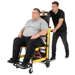 Electric Stair Climbing Chair Foldable Emergency Stair Lift Wheelchair 200W