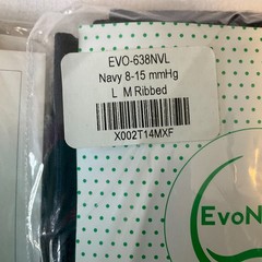 Evo Nation Graduated Compression Socks Mens Size L Multicolor mmHg 3 Pair