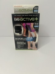 BeActive Plus Back and Calf Heat Wrap Mesh Fabric 1 pk