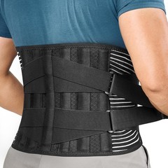 Durable Back Belt with Silicone Anti-Skid Bands