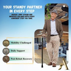 ® Walking Cane Ebony Wood Black T Shape Brass Handle | Tone Natural Wooden Ca…