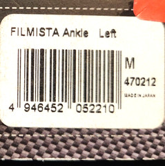 ZAMST Filmista Ankle M Medium – Left 470212 Soccer Ultrathin Support Japan