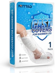Watertight Universal Cast Cover for Shower – Comfortable & Reusable Protection