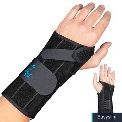 Wrist Brace Compression Support Left Hand XX-Small Adjustable Lacing