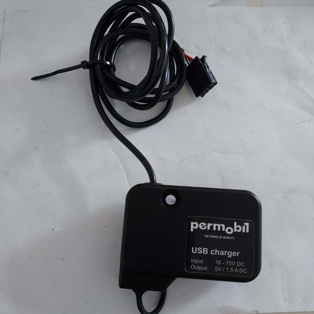 Permobil USB Charger for Power Chairs 5V 1.5A 324869 – Smartphone or Accessory