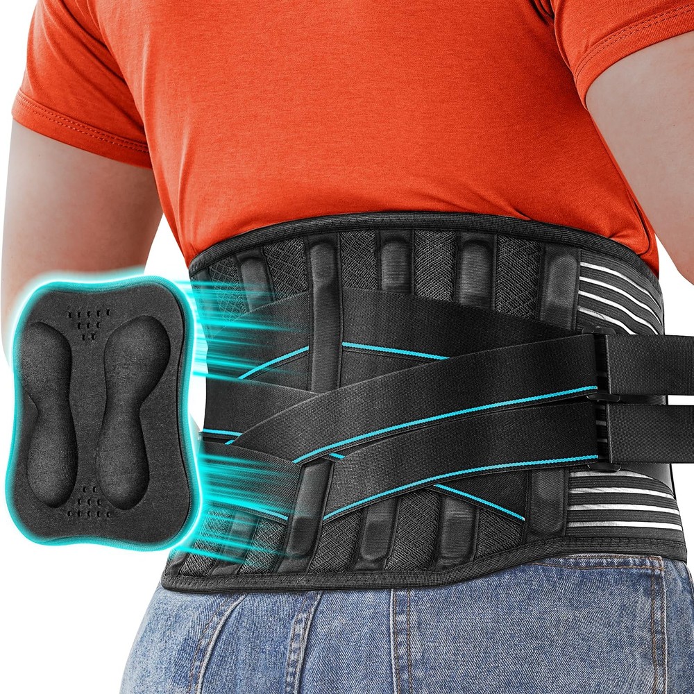 Back Brace for Lower Back Pain Men Women with 9X Strong Support, Idea for Lon…