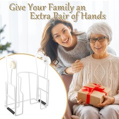 Upgraded Large Compression Sock Aid Device with Extended Handle,