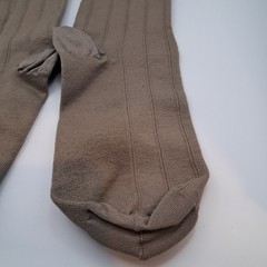 JOBST for Men Casual 30-40mmHg Knee High Socks Large Khaki Full Calf