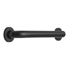 18 In. X 1-1/2 In. Concealed Screw ADA Compliant Grab Bar in Matte Black