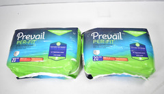 Lot of 40 Prevail Per Fit Unisex Incontinence Underwear Medium Size Extra Absorb