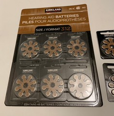 Kirkland Signature 48 Pack Hearing Aid Batteries size #312 NEW Exp 9/2027