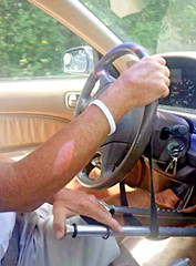 Freedom Staff CHA‑720 Thumb‑Control Hand Controls Portable Adaptive Driving Aid