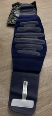 NEENCA Adjustable Waist/Back Brace Belt Size M Blue/Gray Stabilization