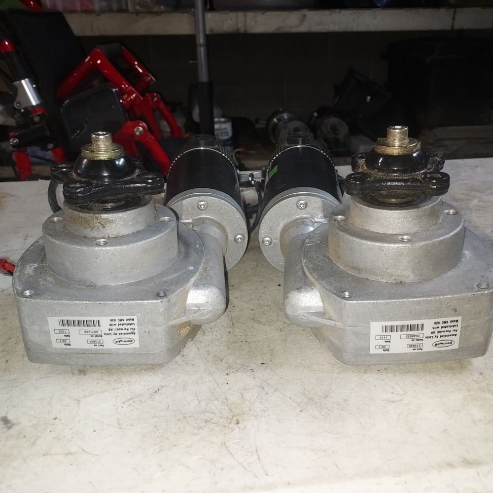 Permobil M3 M5 F3 F5 C300 M300 HD Pair Left Right Motors/Gearboxes 316728/316729