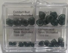 Occluded (closed) Comfort Bud Dome variety pack Starkey Hearing Aids US Seller