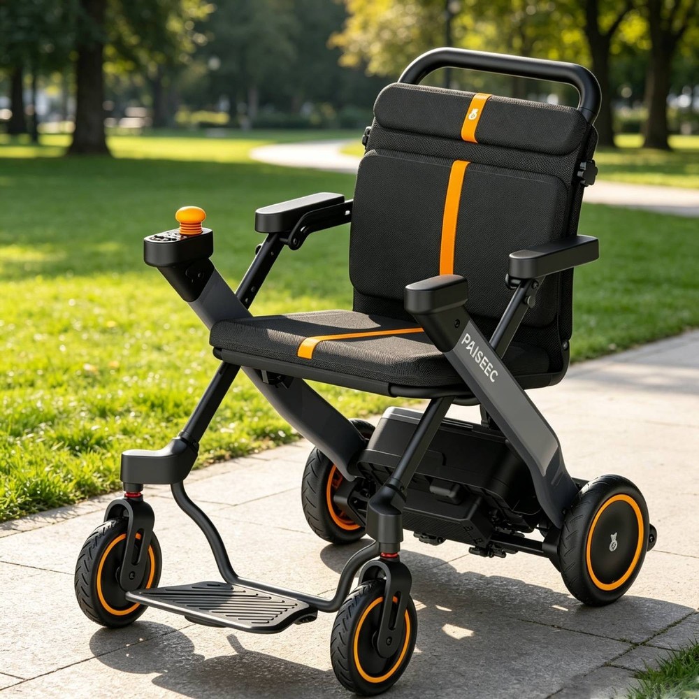 Foldable Electric Wheelchair Intelligent Powerchair Rollator 300lbs – OPEN BOX