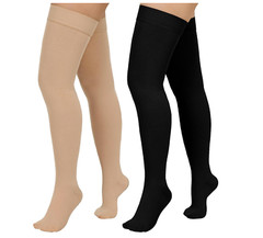 Thigh High 20-30mmHg Medical Compression Stockings Socks Mens and Women’s S-4XL