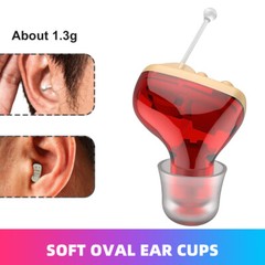 Digital Hearing Aids Noise Cancelling Invisible Severe Loss Sound Amplifier ITE