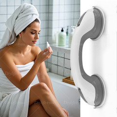Grip Suction Cup Handle Bath Tub Bathroom Shower Grab Bar Hand Rail For Elder