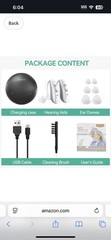 Dimora Seniors Adults OTC Over The Counter Digital 16-Channel Hearing Aid Assist