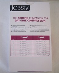 New Jobst Bella Strong Compression AC1 Glove w/fingers Beige 15-20 mmHg Size 6