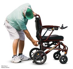 Pride® Jazzy Carbon Heavy Duty Carbon Power Wheelchair-1 year labor included!