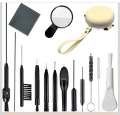 15PC Hearing Aid Cleaning Kit Hearing Aid Cleaning Tools Hearing Aid Wax Brushes