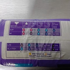 Always Discreet Moderate 4 Incontinence Pads Qty 54 Reg Length Scented