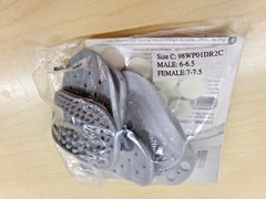 Walk Fit Platinum INSERTS ONLY Massage Med & High Size C Male 6-6.5 Female 7-7.5
