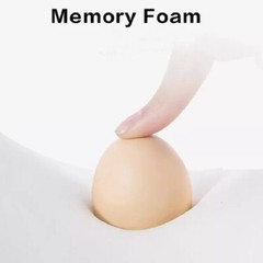 Memory Foam Waist Cushion Support Lumbar Pillow Office Chair Massage Pad Back