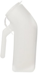 Grafco Male Urinal with Lid, 32 Oz/1000 ml Capacity, Medical Urine Bottle for Me