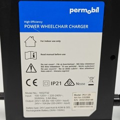 Permobil High Efficiency Power Wheelchair Battery Charger 24V 8A for Gel AGM
