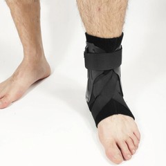 Ankle Brace Compression Foot Support Sprained Tendon Plantar Fasciitis Pain Belt