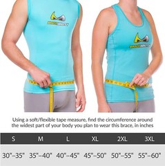 Lumbar Decompression Back Brace – Adjustable Semi-Rigid Lumbosacral Corset Be…