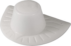 Graduated Specimen Collector Pans [Pack of 1] Toilet Nursing Hat for Urine, Vomi