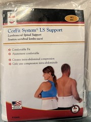Core Products Corfit LS Back Support Compression Eases Pain Stabilize Spine M/L