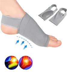 Plantar Fasciitis Compression Gel Pad Arch Support Ankle Foot Wrap Brace Sleeve