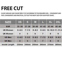 US Memory Foam Insoles,Elastic Strong Arch Shock-Absorbing Insoles for Men Women