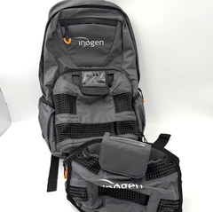 Inogen Backpack and Hip Bag Carry Case Bag Grey & Black