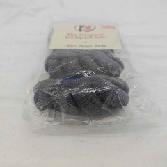 Happy Feet The Original Foot Alignment Sock Size Medium 90% Cotton Charcoal Gray
