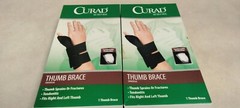 CURAD THUMB BRACE NEW RIGHT AND LEFT HAND
